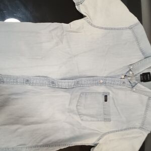 RVCA Light Blue Denim Shirt